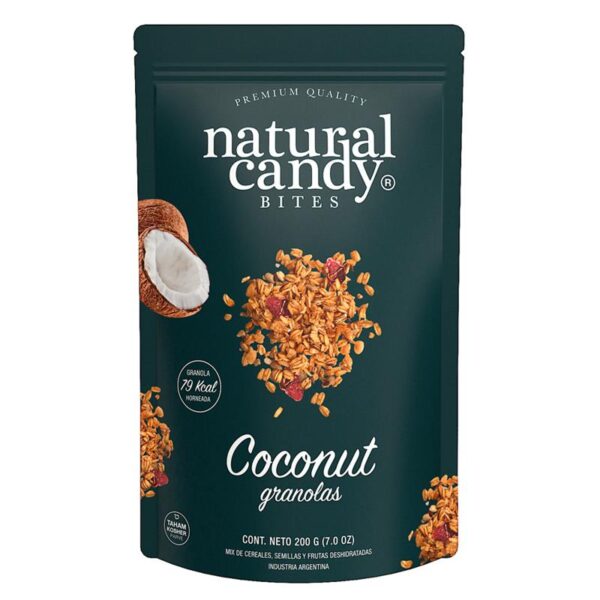 NATURAL CANDY - GRANOLA COCONUT 200GR