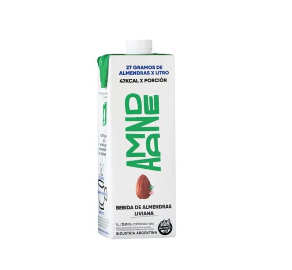 AMANDE - LECHE DE ALMENDRAS LIVIANA 1LT