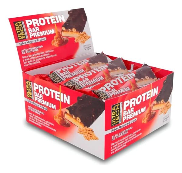 ULTRATECH - PROTEIN BAR PREMIUM 75GR CAJA X12U