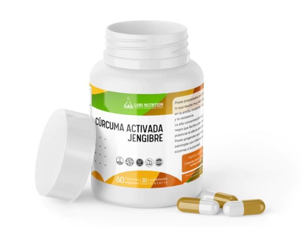 LABS NUTRITION - CURCUMA ACTIVADA C/JENGIBRE 60CAPS