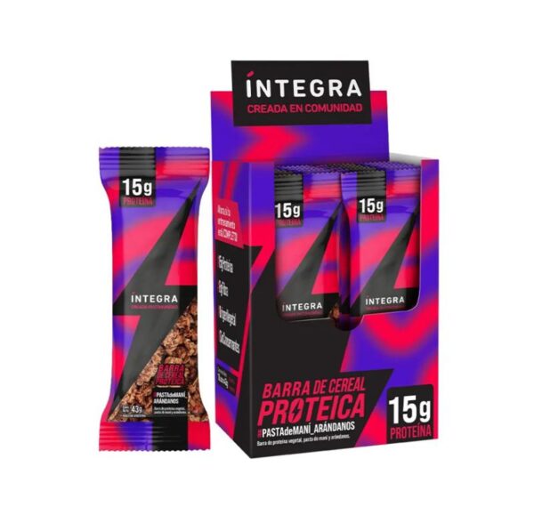 INTEGRA - BARRA CEREAL PROTEICA CAJA X 10UN