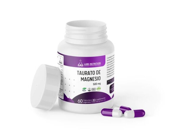LABS NUTRITION - TAURATO DE MAGNESIO 500MG X 60CAPS