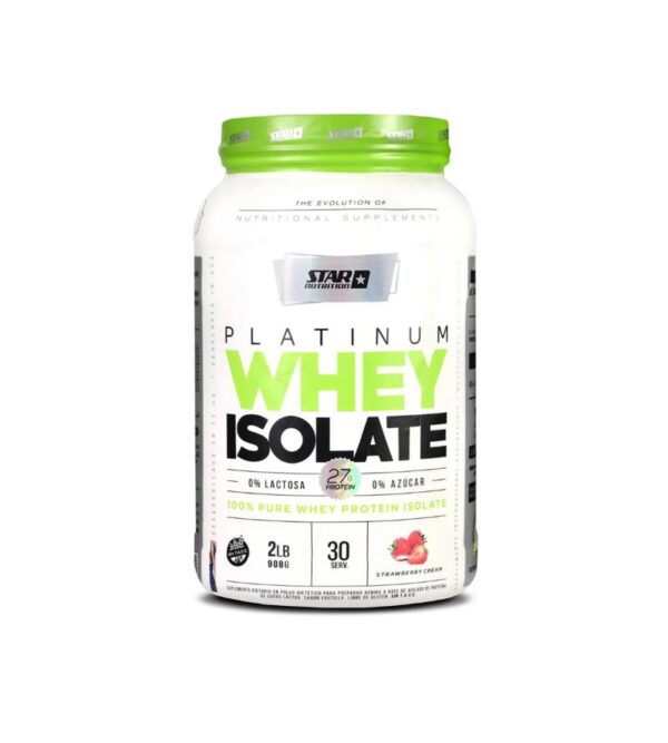 STAR NUTRITION - PLATINUM WHEY ISOLATE 2LB