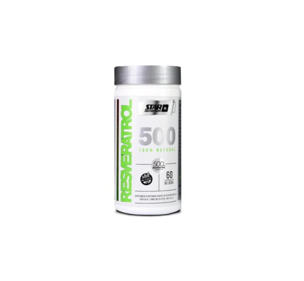 STAR NUTRITION - RESVERATROL 500 X 60CAPS
