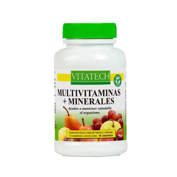 VITATECH - MULTI VITAMINAS Y MINERALES 60CAPS