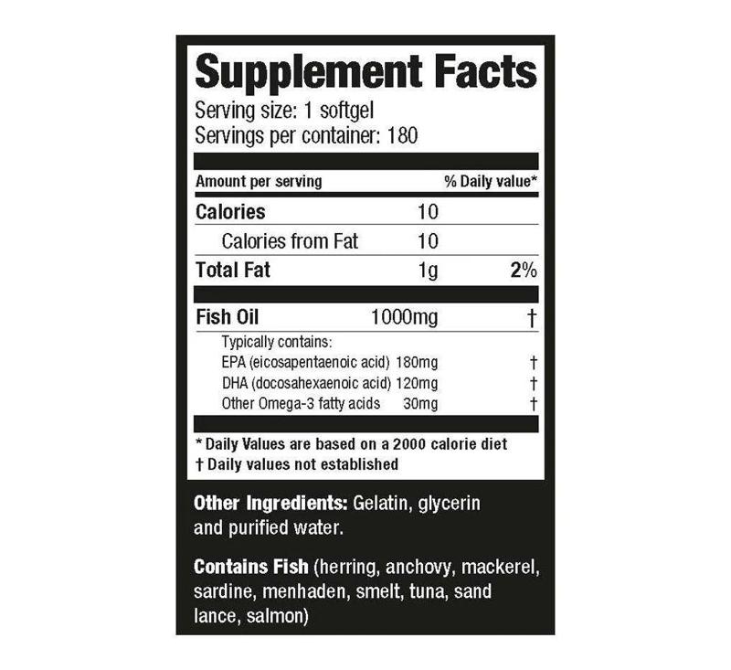 ULTIMATE NUTRITION - OMEGA 3 1000mg X 90CAPS